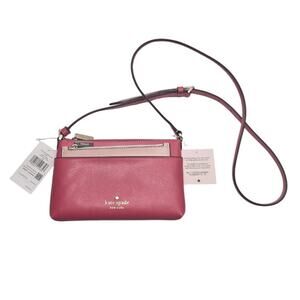 NEW Kate Spade New York Sadie Saffiano Leather Crossbody Purse K7402 Multi Pinks